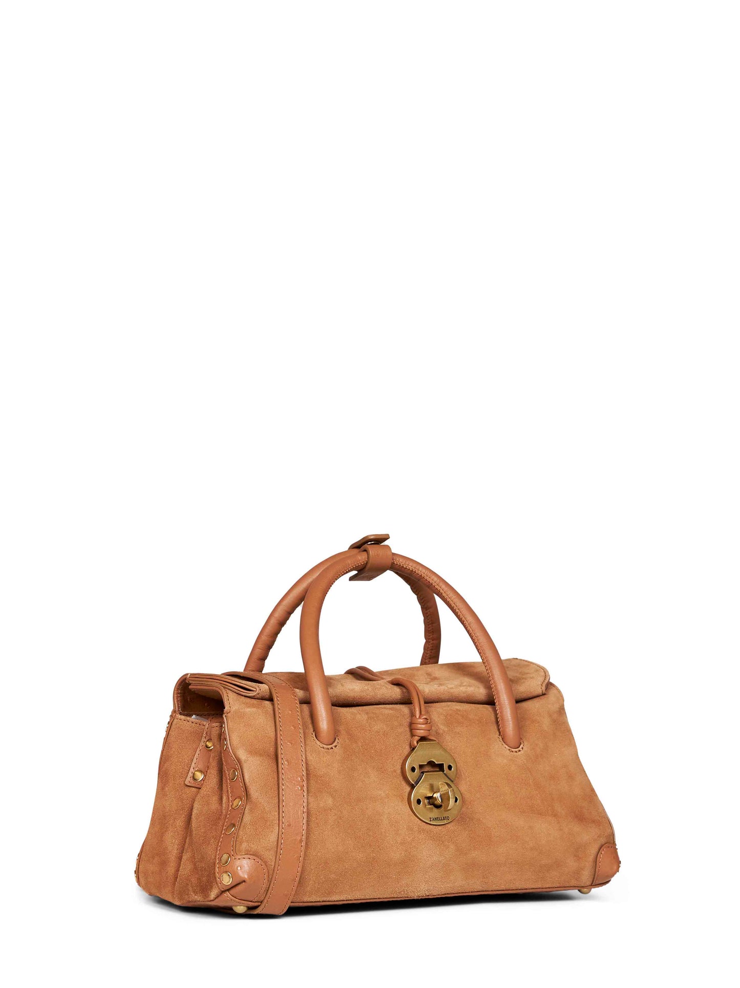 Brown Dotta Small handbag