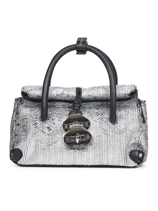 Silver Dotta Baby handbag
