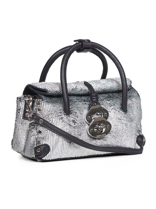 Silver Dotta Baby handbag
