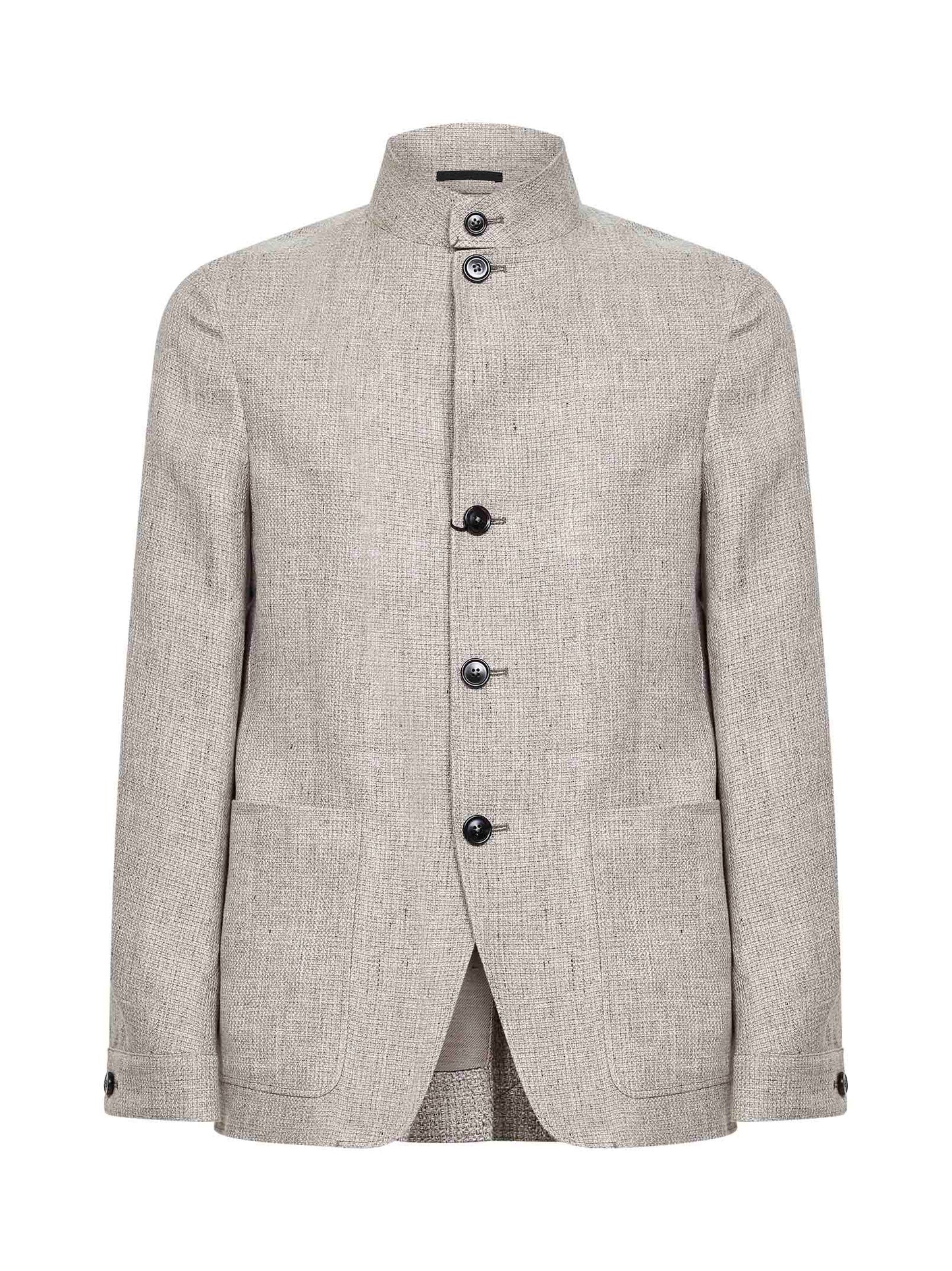 Medium brown Il Conte Oasi Linen jacket