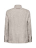 Medium brown Il Conte Oasi Linen jacket