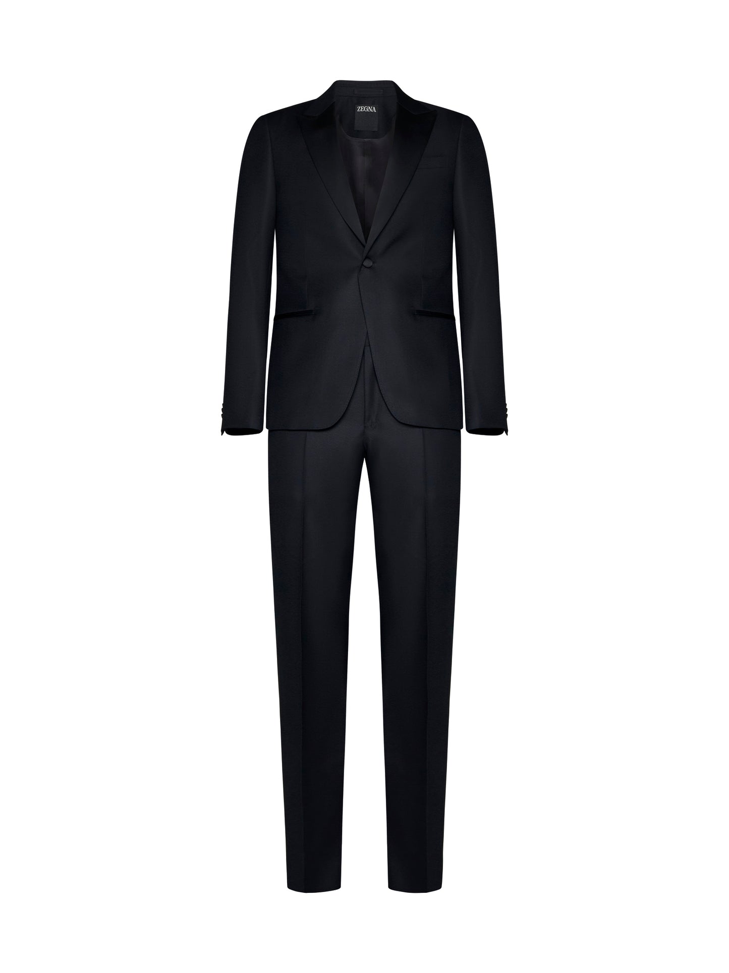 Wool single-breasted blazer