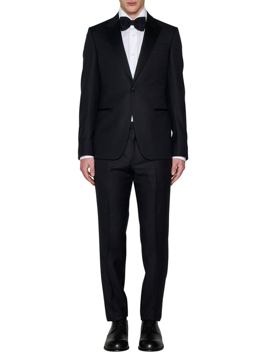 Wool single-breasted blazer