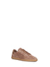Sneakers basse 232 in pelle scamosciata beige scuro