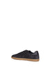 Sneakers basse 232 in pelle scamosciata blu scuro