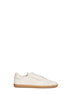 Sneakers basse 232 in pelle scamosciata bianca