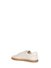 Sneakers basse 232 in pelle scamosciata bianca