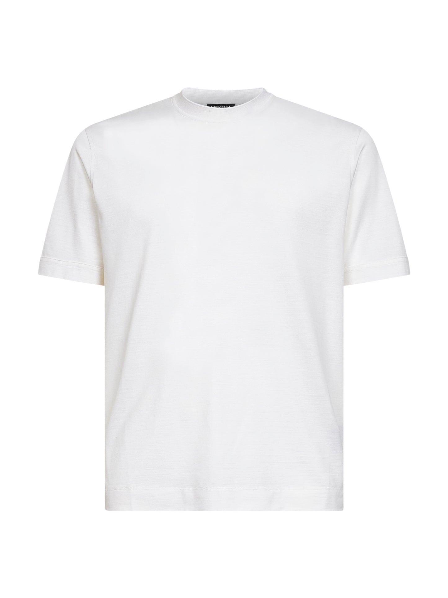 T-shirt Leggerissimo in cotone e seta bianco