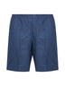 Shorts in Oasi Lino blu navy