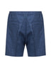 Shorts in Oasi Lino blu navy