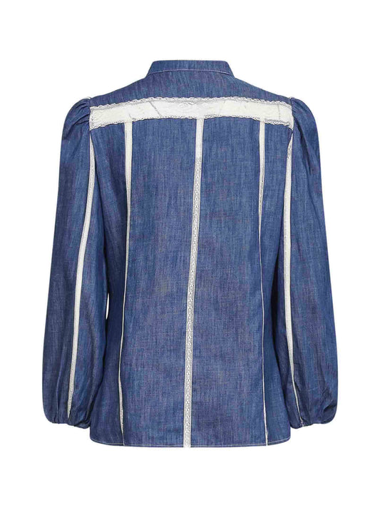 Railway blue denim Awaken shirt