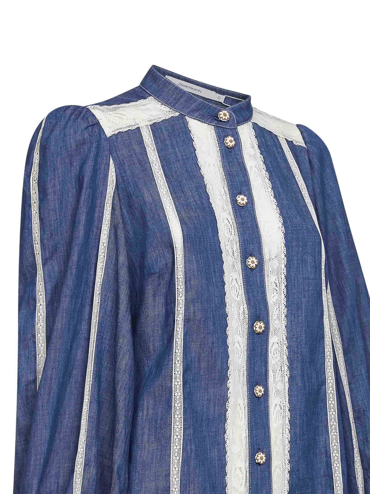 Railway blue denim Awaken shirt