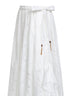 Ivory printed cotton blend Daylight maxi skirt