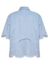 Ice Storm embroidered denim Daylight shirt