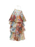 Maxi abito Luna in georgette stampa Spliced floreale