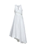 Ivory cotton Luna applique midi dress
