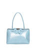 Sky blue "L'altra di Milano" shoulder bag
