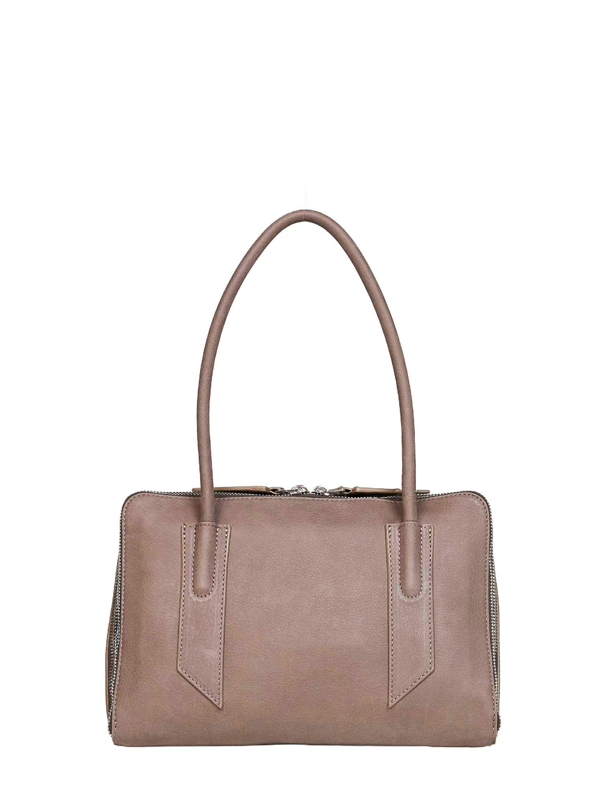 Grey "L'altra di Milano" shoulder bag